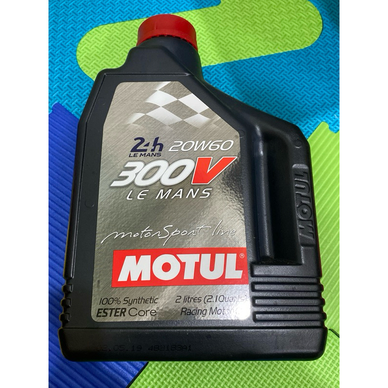 Promo Motul 300v Le Mans 20w-60 2l/oli Mobil/sport Racing/100%asli