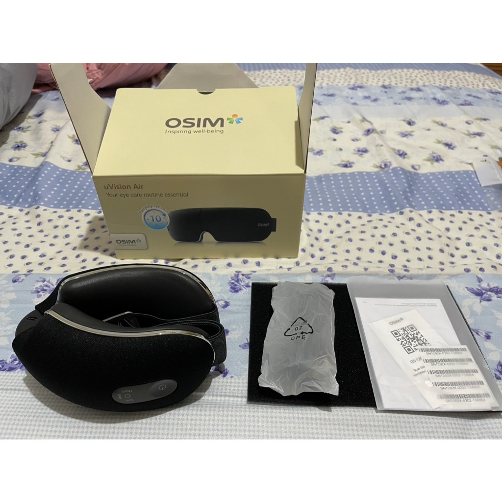 OSIM 護眼樂Air OS-1202(眼部按摩/溫熱/氣壓按摩/USB充電/可折疊) | 蝦皮購物