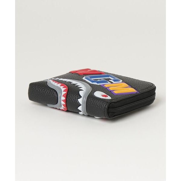 日貨代購CITY】2024AW APE BAPE WGM SHARK MINI WALLET 鯊魚錢包短夾