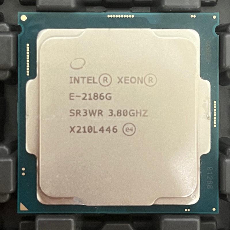 Intel Xeon E-2186G CPU C246用效能等同9900K 需用專用主版E2186 E