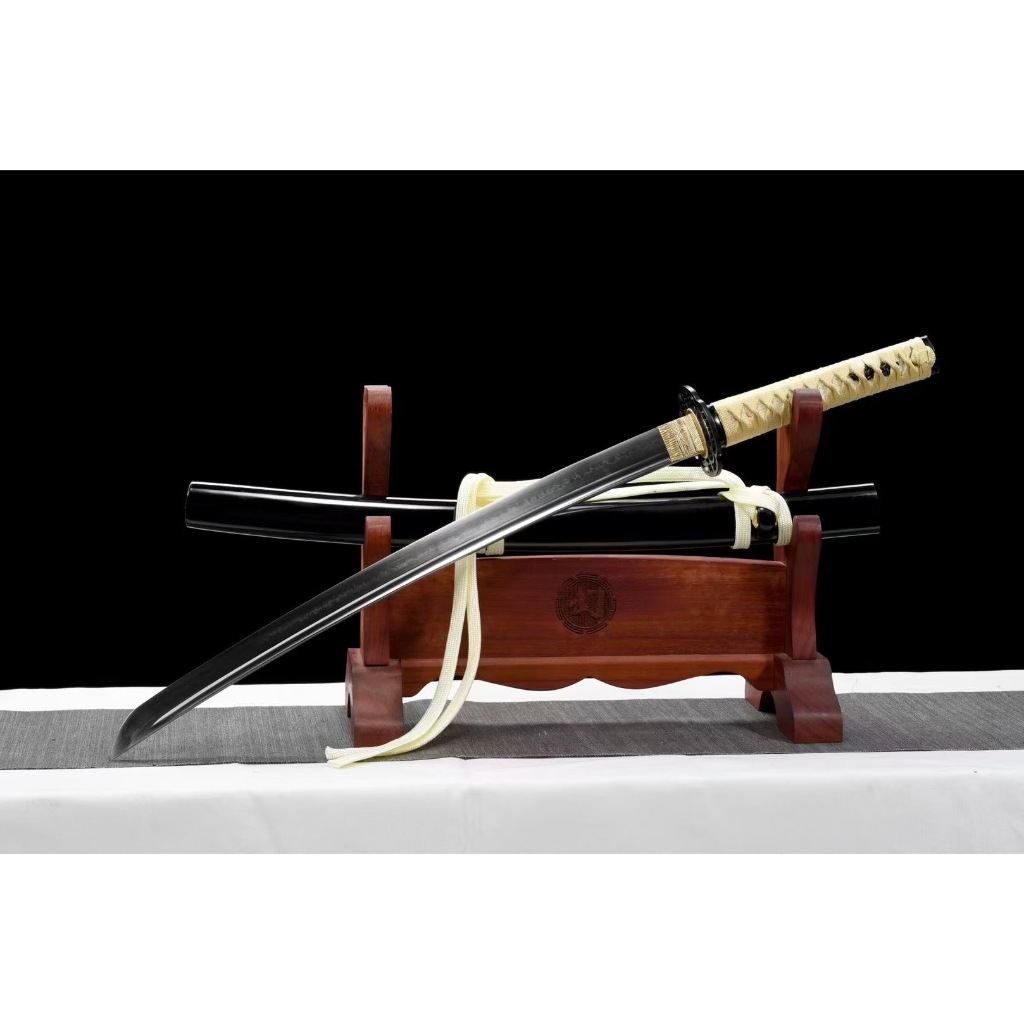 20寸潑水紋武士刀《荒羽》 ⭐️日本武士刀⭐️ katana 居合刀 武士肋差 中款武士刀 收藏送禮 未開刃 | 蝦皮購物