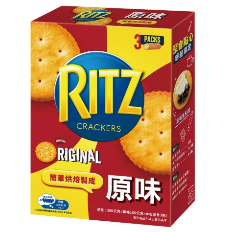 世界GO Ritz 麗滋餅乾 量販包 300g 小圓餅乾 | 蝦皮購物