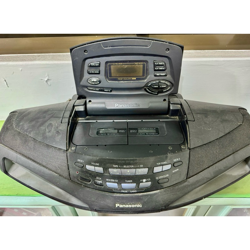 Panasonic RX-ED77 眼鏡蛇 收音機 CD 卡帶 廣播 絕版收藏 古董 | 蝦皮購物