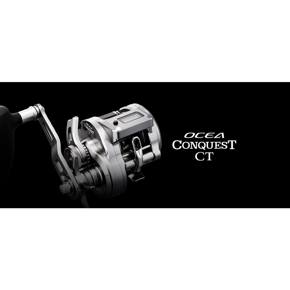百有釣具◎SHIMANO 24 OCEA CONQUEST CT 300／301 左手右手鼓式捲線器