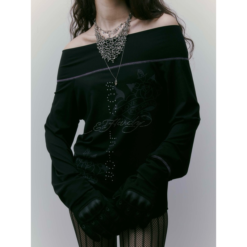 𝐏𝐀𝐍𝐃𝐀 𝐅𝐎𝐑𝐄𝐒𝐓 韓國代購Sculptor X Ed Hardy Raglan Off