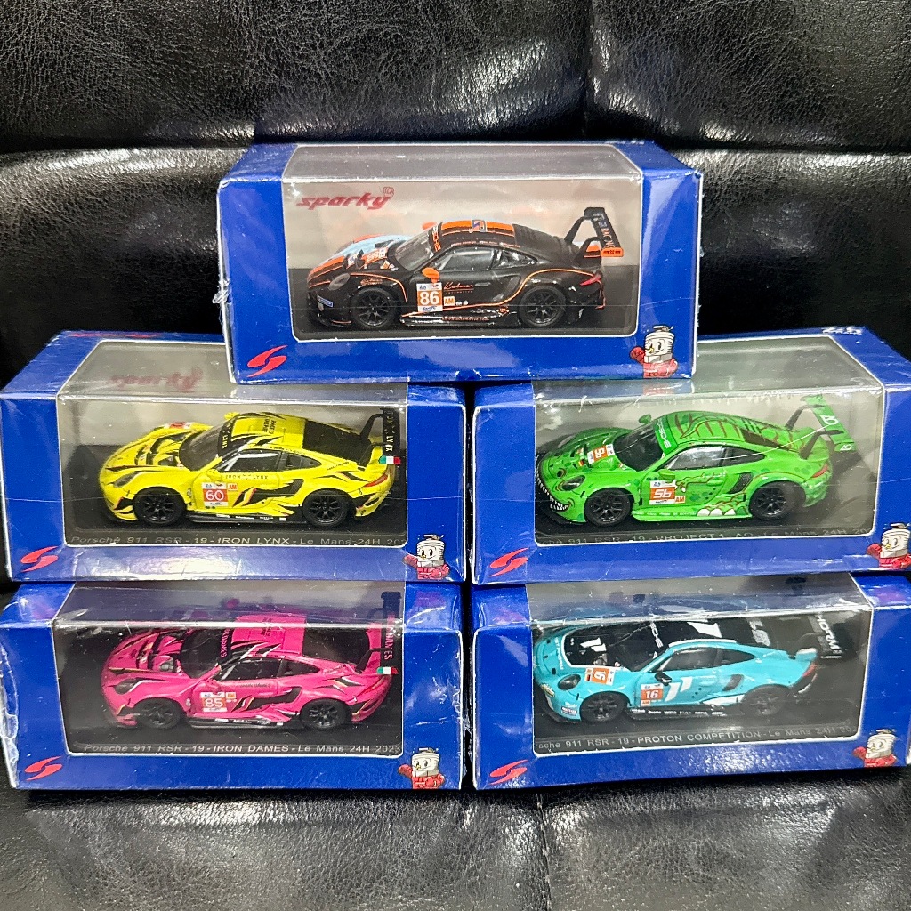 免運 Sparky 模型車 Porsche 911 rsr 19 2023 勒芒24耐 利曼24耐 | 蝦皮購物