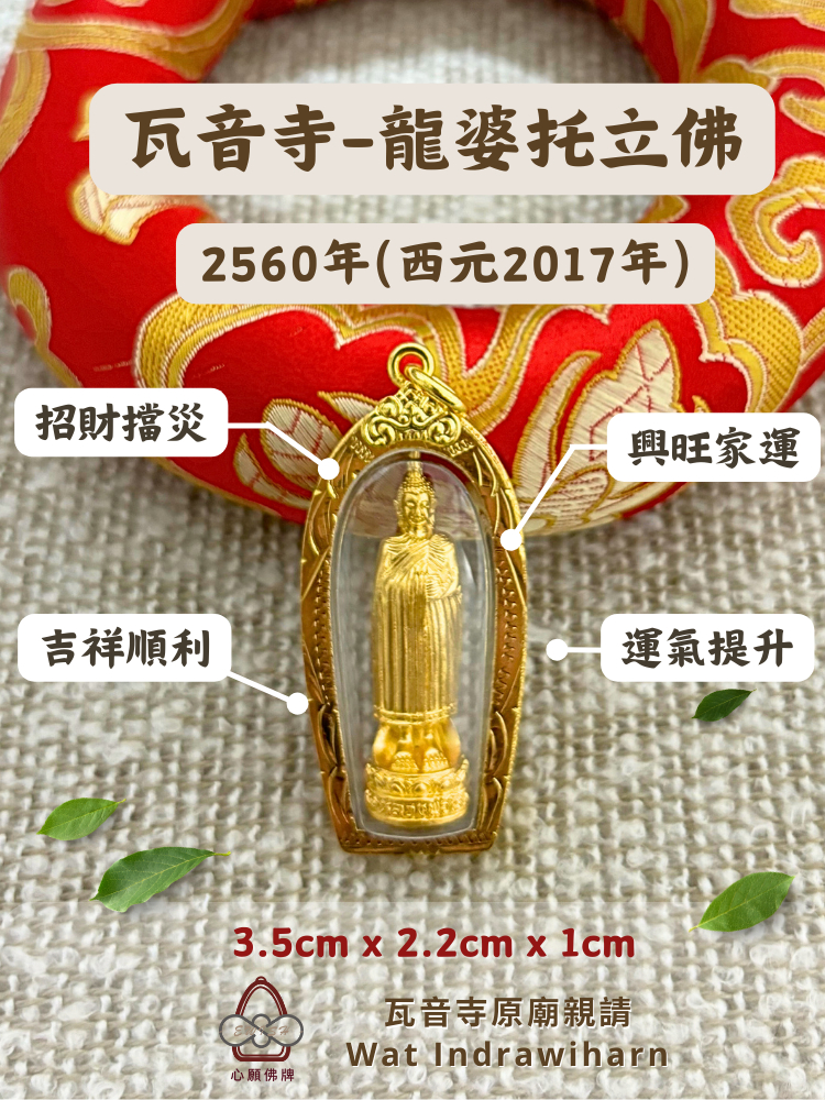 泰國佛牌（心願佛牌）【瓦音寺本廟】三十三年牌｜八年稀有金立佛 | 十八年眾佛 | 稀有手製模老牌 | 蝦皮購物