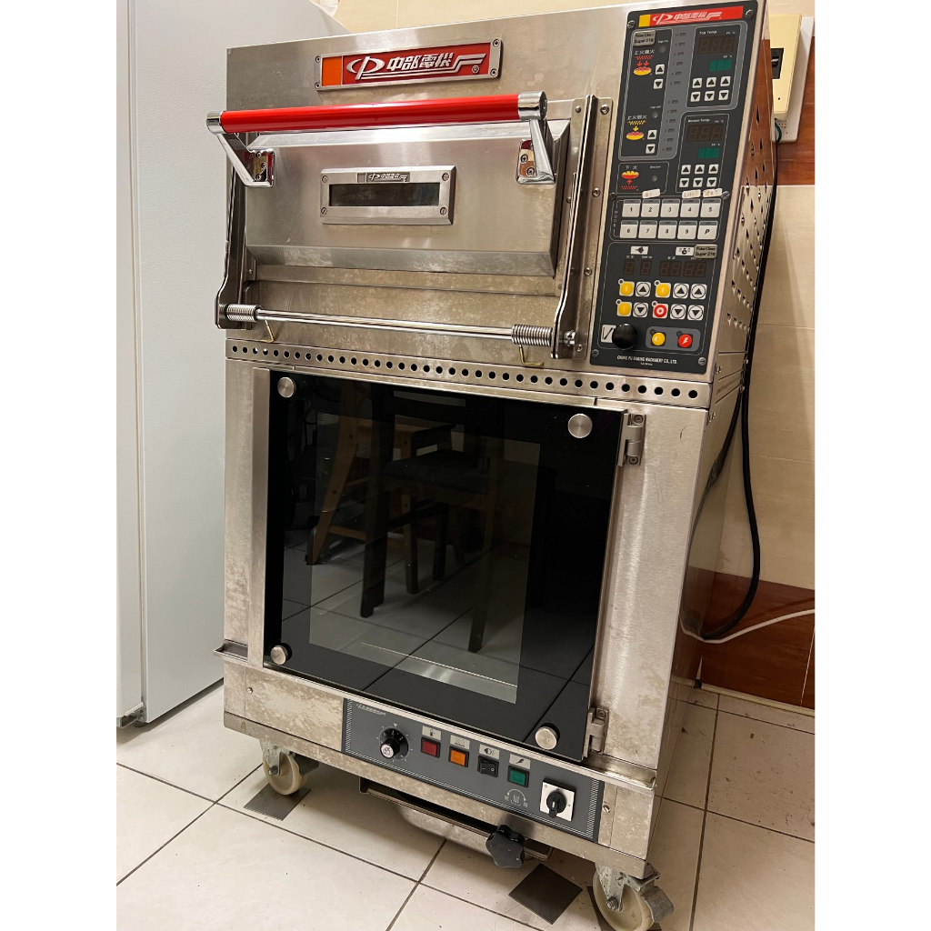 中部電機 K-15PE-IAB單門單皿式紅外線烤箱 下附發酵箱 