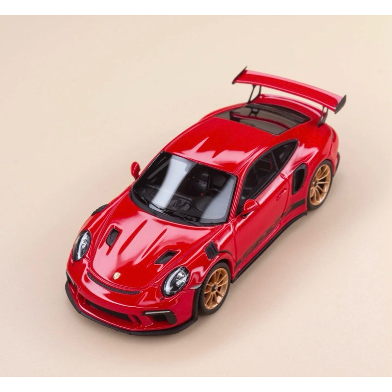 Fuelme 1:64 Porsche 911 991 GT3 RS 紅/金輪 限量299pcs | 蝦皮購物