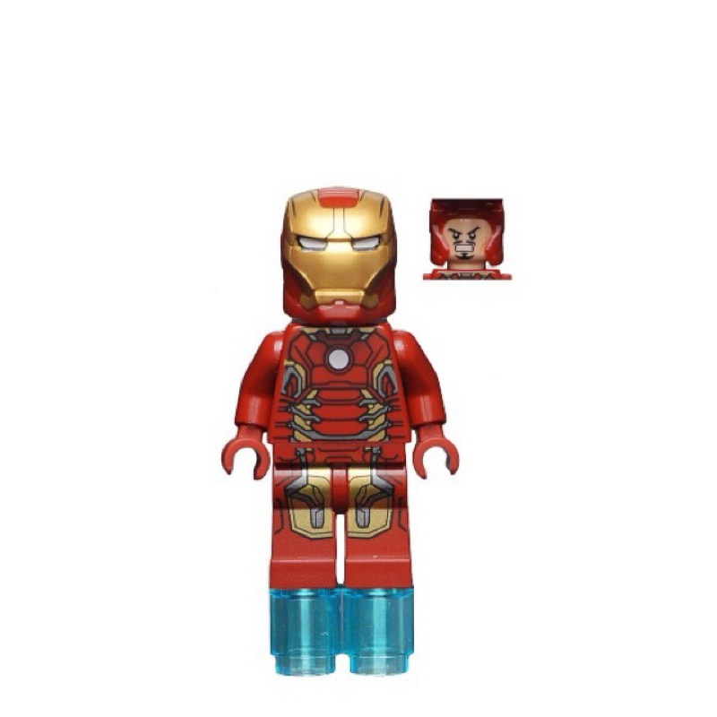 [全新未組] LEGO 76031 76032 76038 人偶 SH0167: Iron Man - Mark 43 | 蝦皮購物