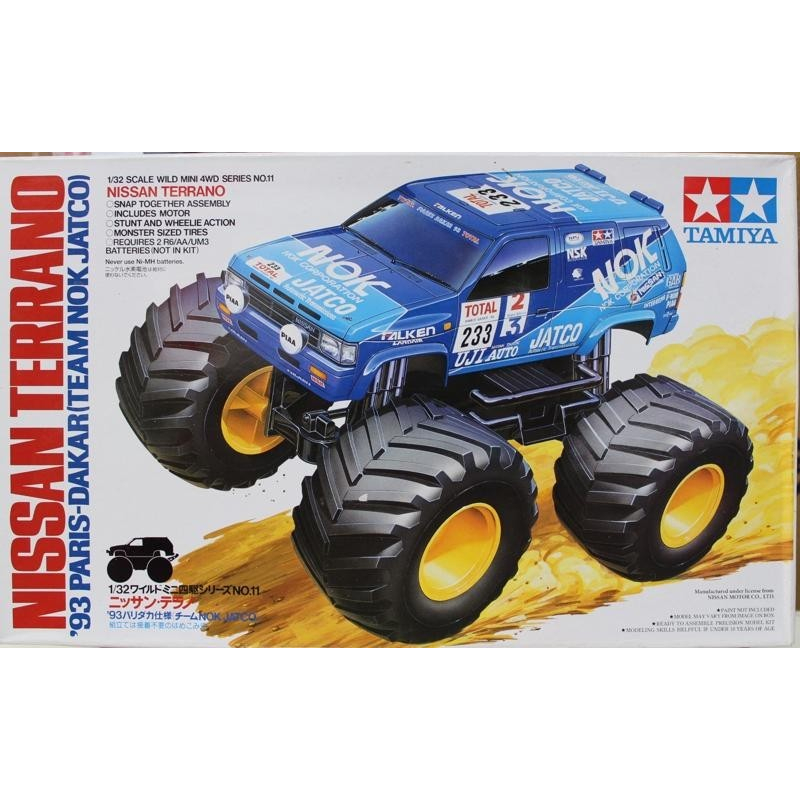 日版 現貨 田宮 Tamiya 17011 NISSAN Terrano NOK JATCO 四驅大腳車 四驅車 | 蝦皮購物