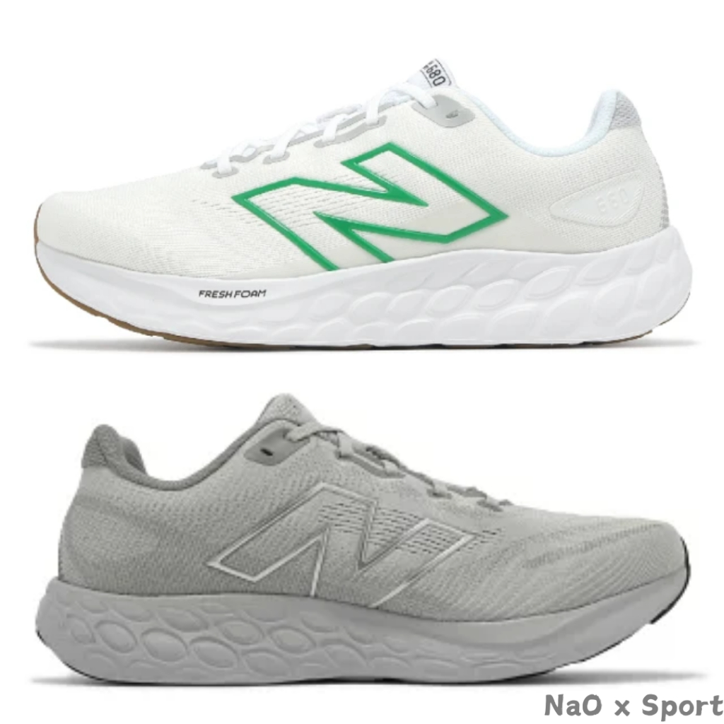 New Balance｜M680 跑鞋 運動鞋 緩震中底 耐磨 緩衝 透氣 M680RG8 M680CW8 | 蝦皮購物