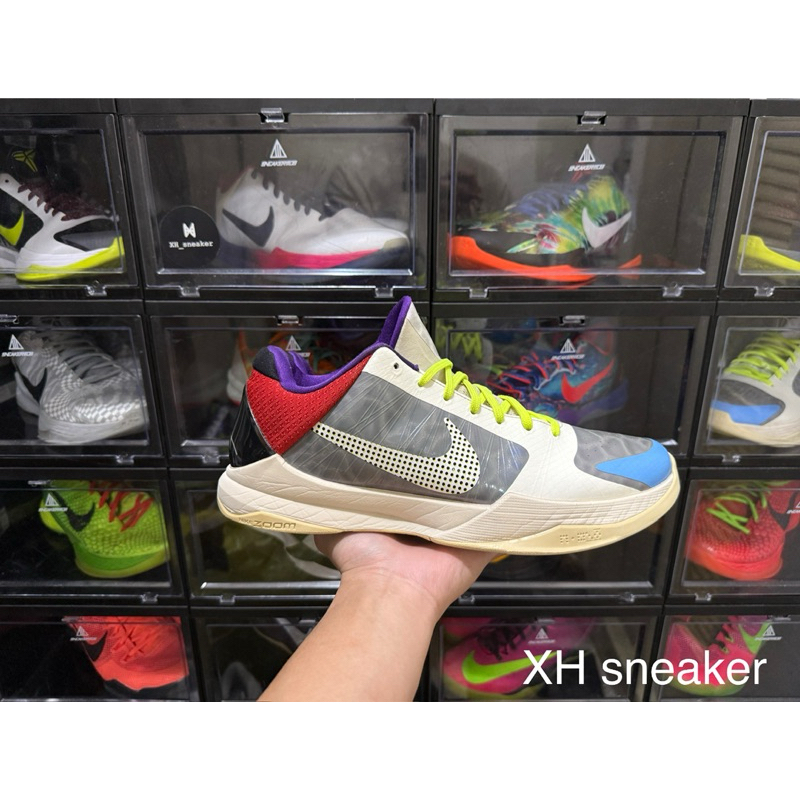 【XH sneaker】Nike Kobe 5 Protro “PJ Tucker” 白灰綠 塔克us12 已售出 | 蝦皮購物