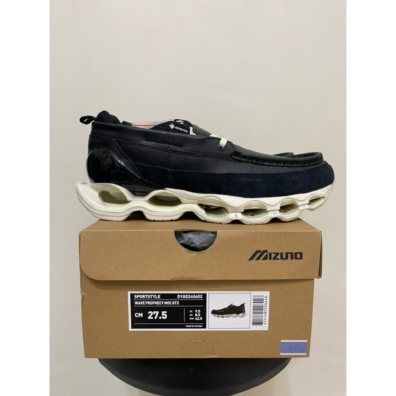 mizuno wave prophecy moc gtx黑白27.5CM | 蝦皮購物