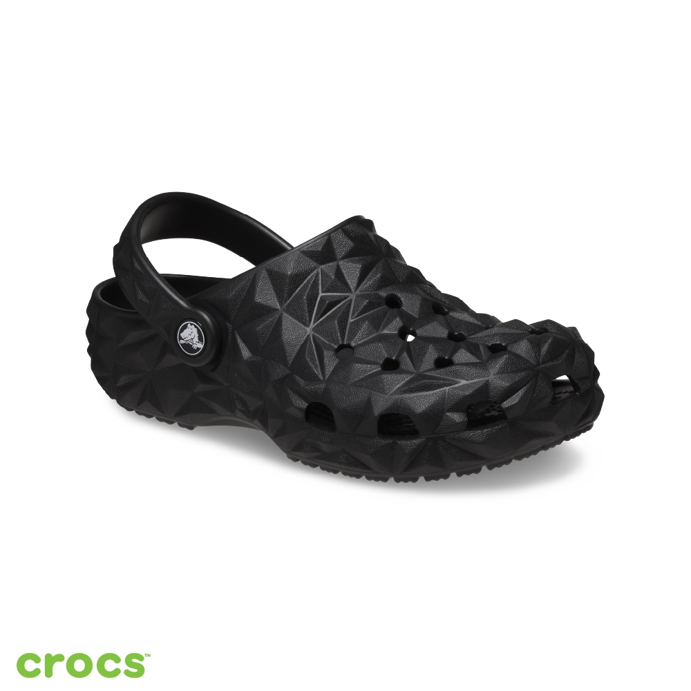 Crocs卡駱馳 (童鞋) 經典大童幾何克駱格-209572-001_洞洞鞋 | 蝦皮購物