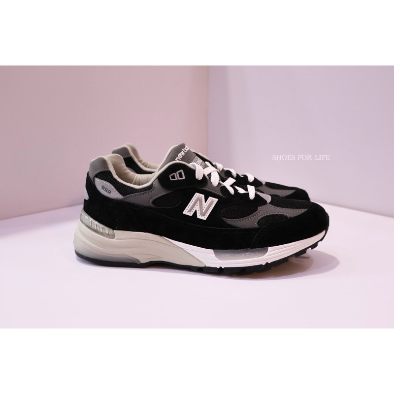 現貨- NEW BALANCE 992 U992BK 黑白D楦頭2025年新款| 蝦皮購物