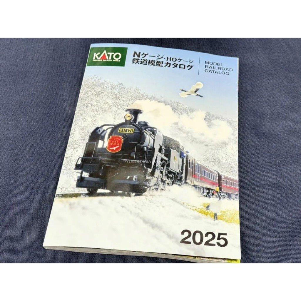 KATO 25-000 N/HO規鐵道模型目錄2022 / 2024 /2025 /2026 /2020/ 2021