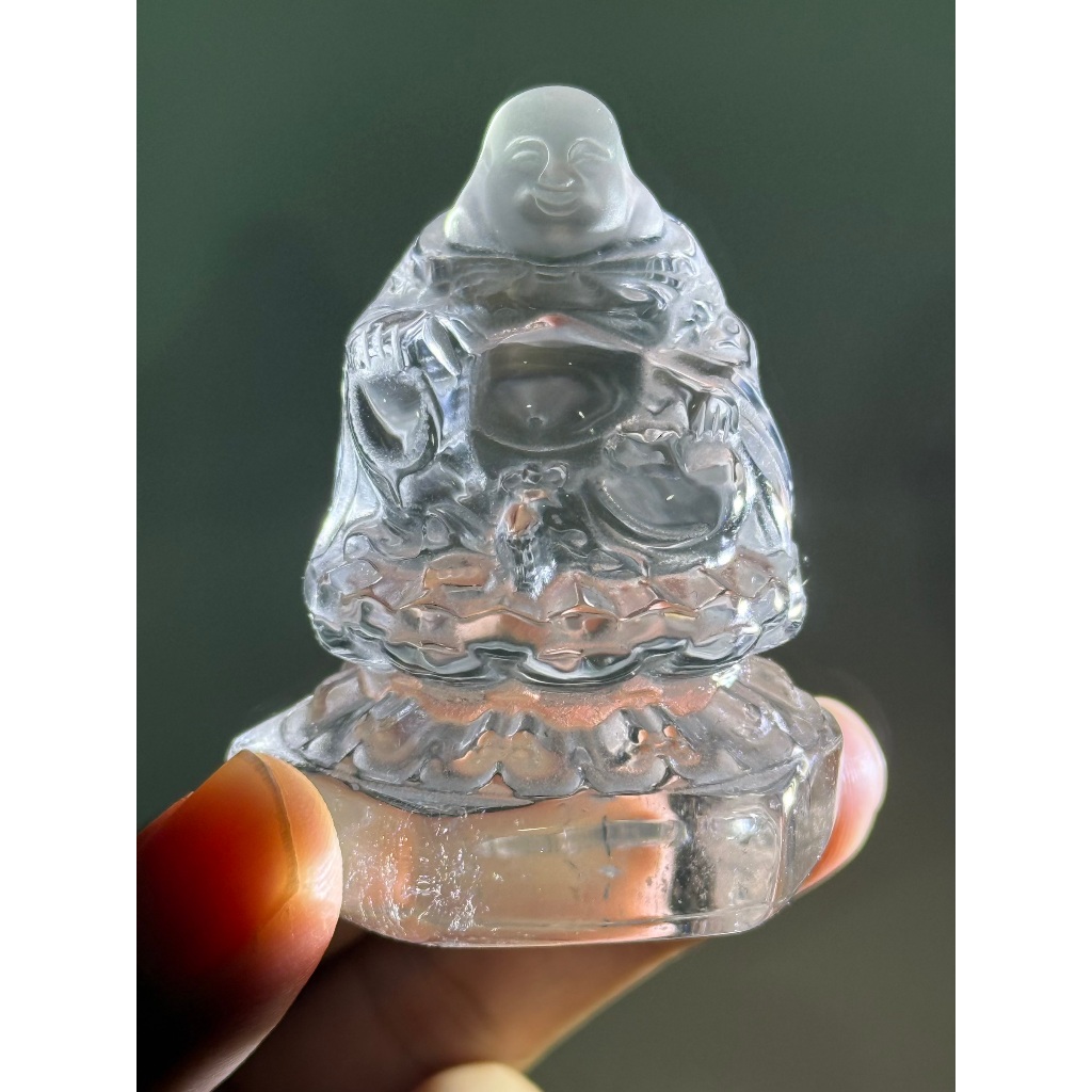純天然 白水晶彌勒佛 白水晶彌勒 彌勒佛 坐蓮彌勒佛 白水晶 高清透料 附太陽能轉盤 桌上型擺件 招財開運擺件 | 蝦皮購物
