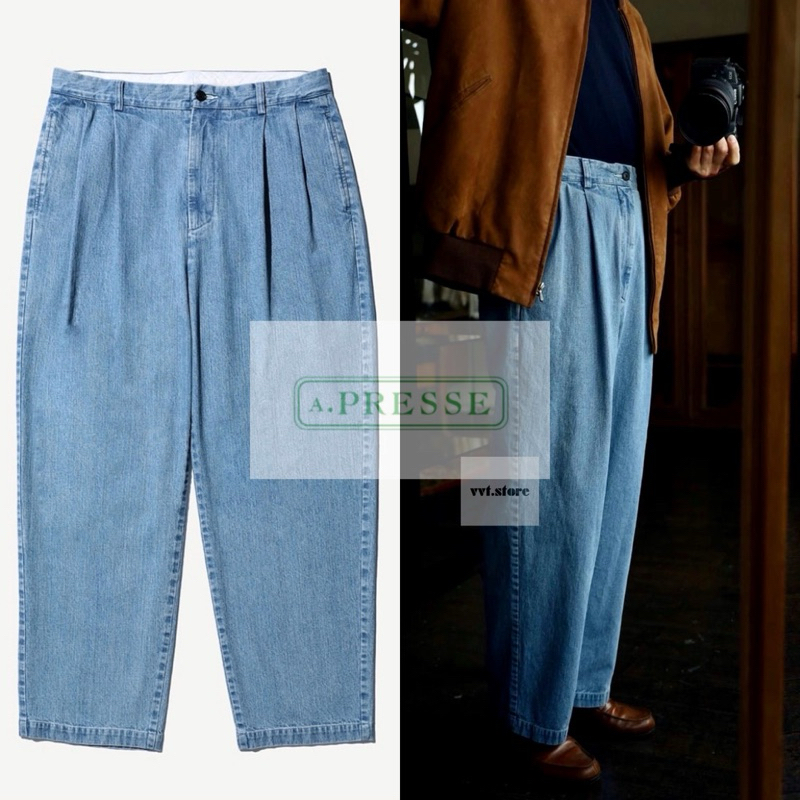 A.PRESSE 25SS Type.1 Denim Trousers 長褲休閒褲牛仔褲| 蝦皮購物