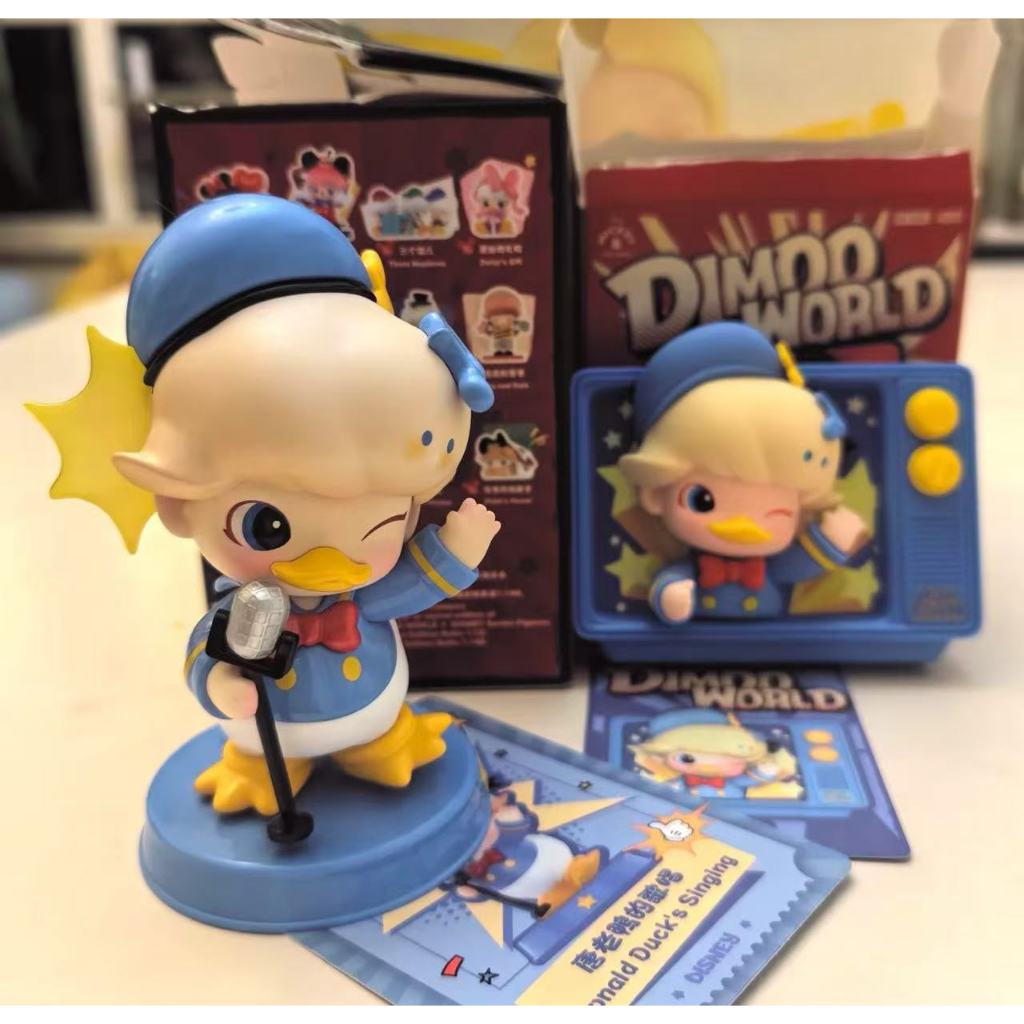 【預購】DIMOO 迪士尼 系列 泡泡瑪特 POPMART 盲盒 公仔 隱藏 米奇 米妮 唐老鴨 奇奇蒂蒂 高飛 布魯托 | 蝦皮購物