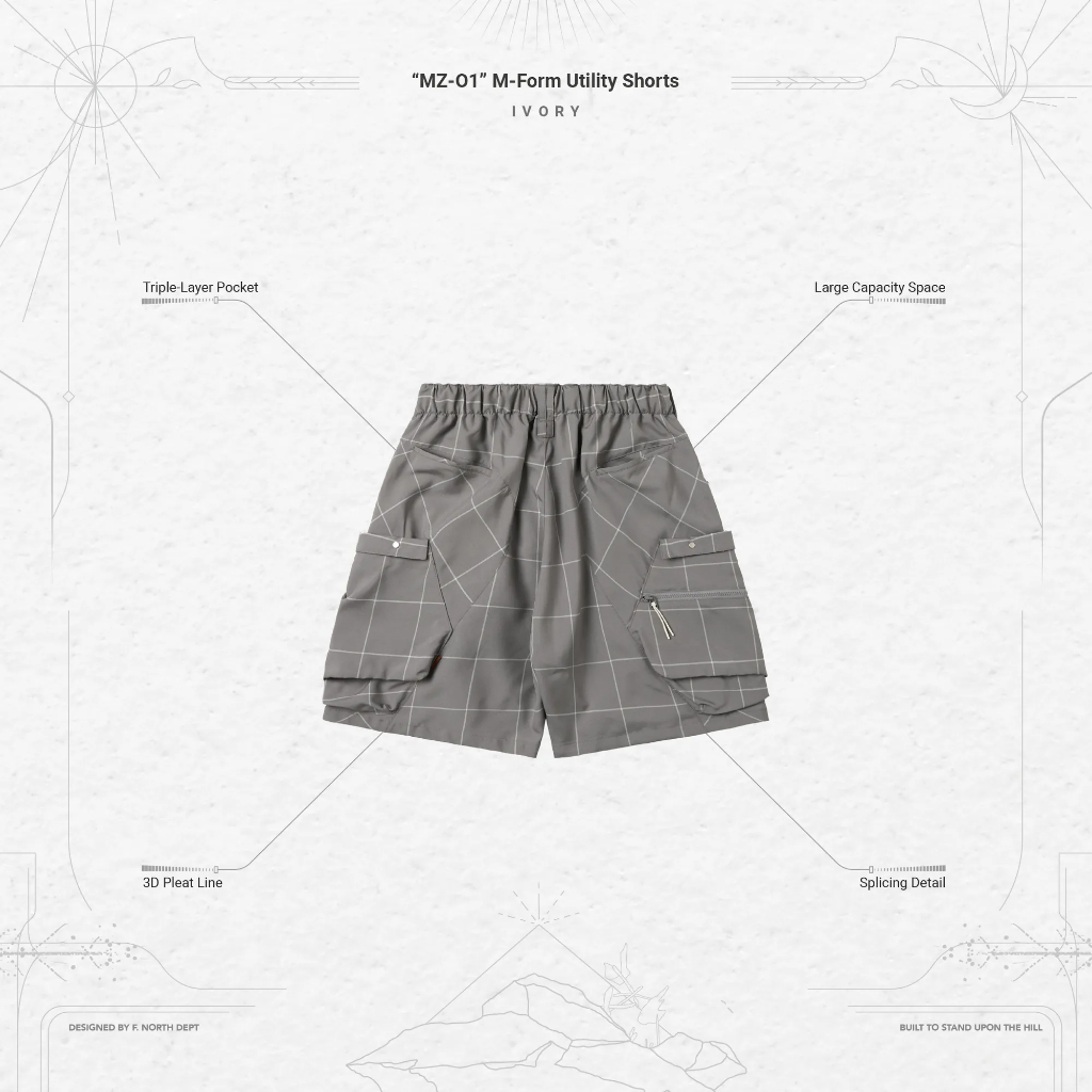 GOOPi “MZ-O1” M-Form Utility Shorts 孤僻GOOPiMADE | 蝦皮購物