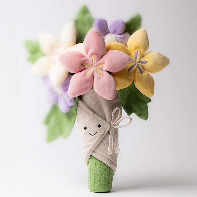 🌐國際代購🌐英國Jellycat Amuseables Rose Bouquet紅玫瑰花束(35cm