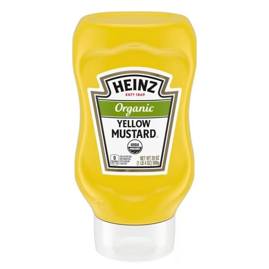 亨氏 有機黃芥末醬 566公克 Heinz Organic Yellow Mustard【Sunny Buy】 | 蝦皮購物