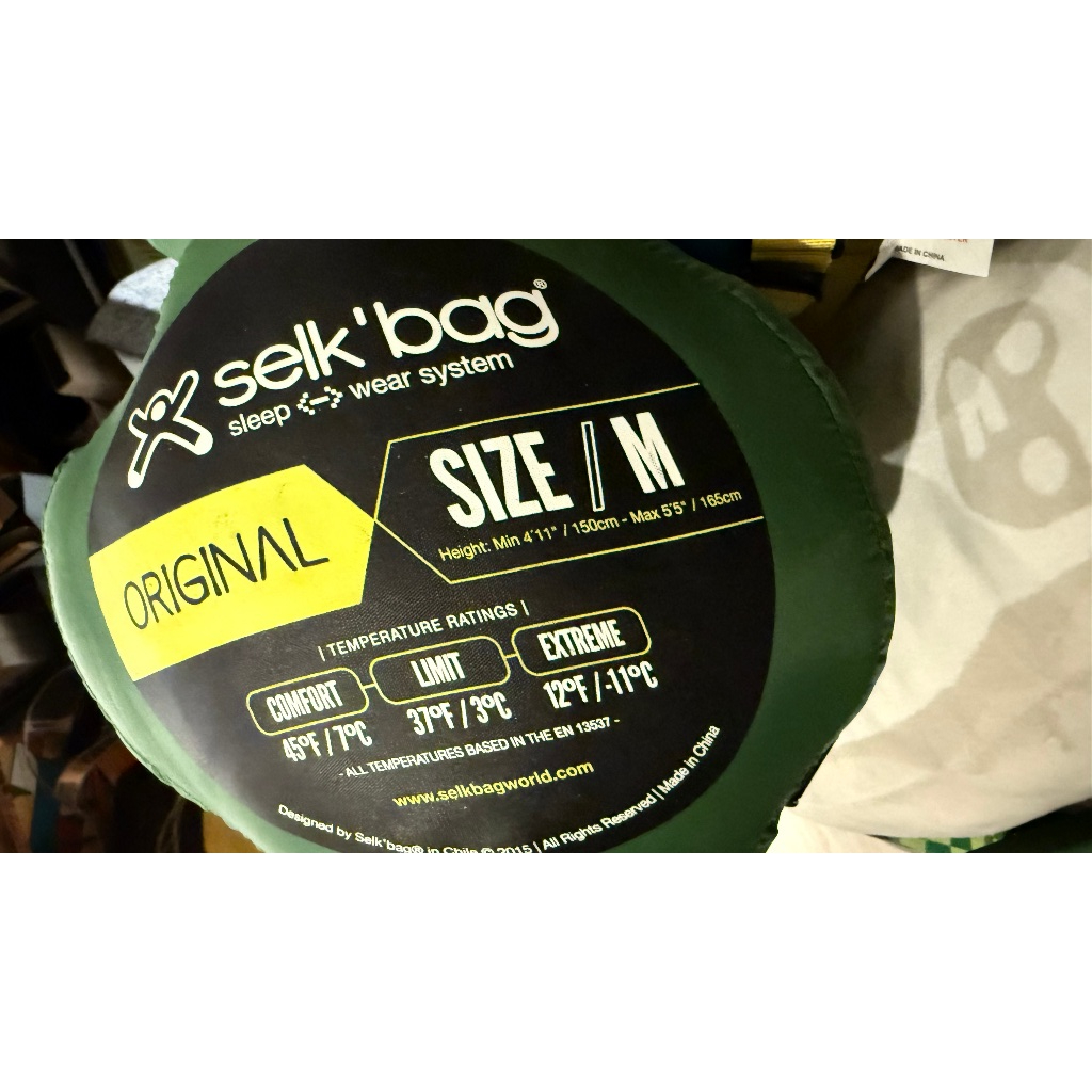 R】Selk'Bag｜神客睡袋人4G化纖保暖人型睡袋| 蝦皮購物