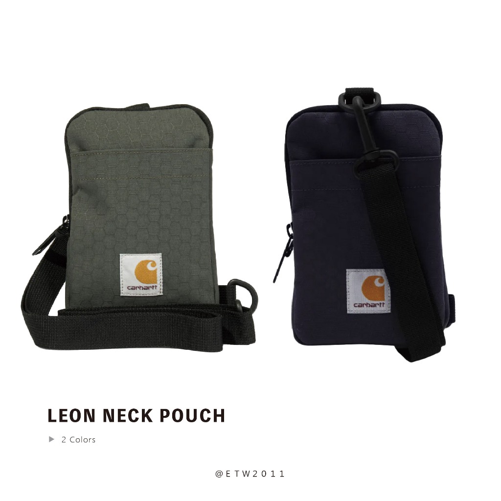 ☆ETW☆【台中店】CARHARTT WIP LEON NECK POUCH 歐版 小肩包 手機包 側背包 小包 現貨 | 蝦皮購物