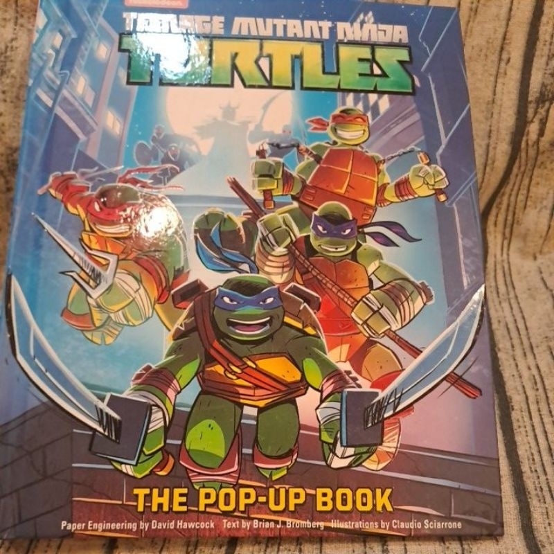 忍者龜英文立體書 Teenage Mutant Ninja Turtles the Pop-up book | 蝦皮購物