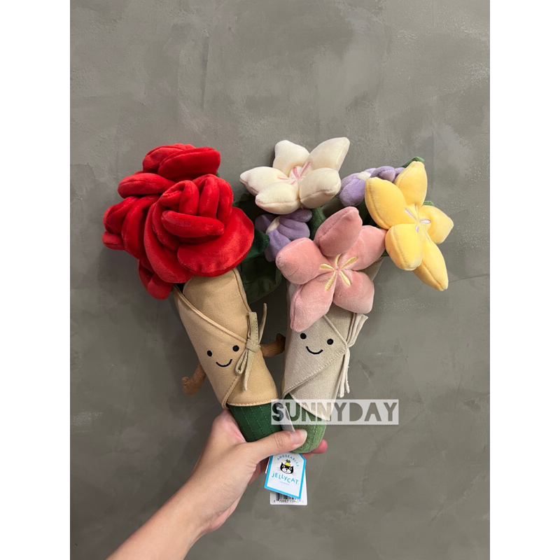 現貨」Jellycat Amuseables Bouquet Of Flowers & Rose 花束玫瑰花束