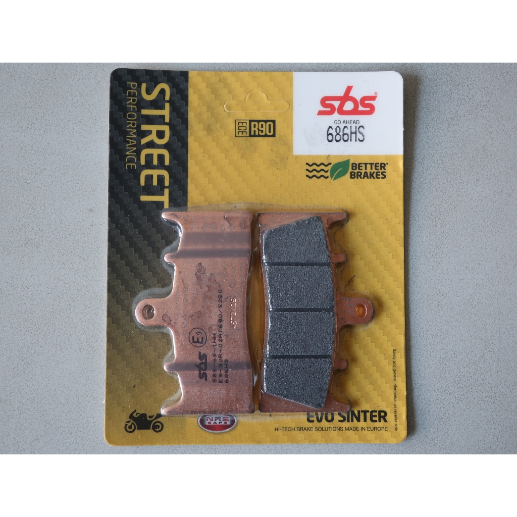金屬來令 Sbs 686hs Tokico 對六卡鉗 專用hayabusa Zrx1200 Gsx1400 蝦皮購物 