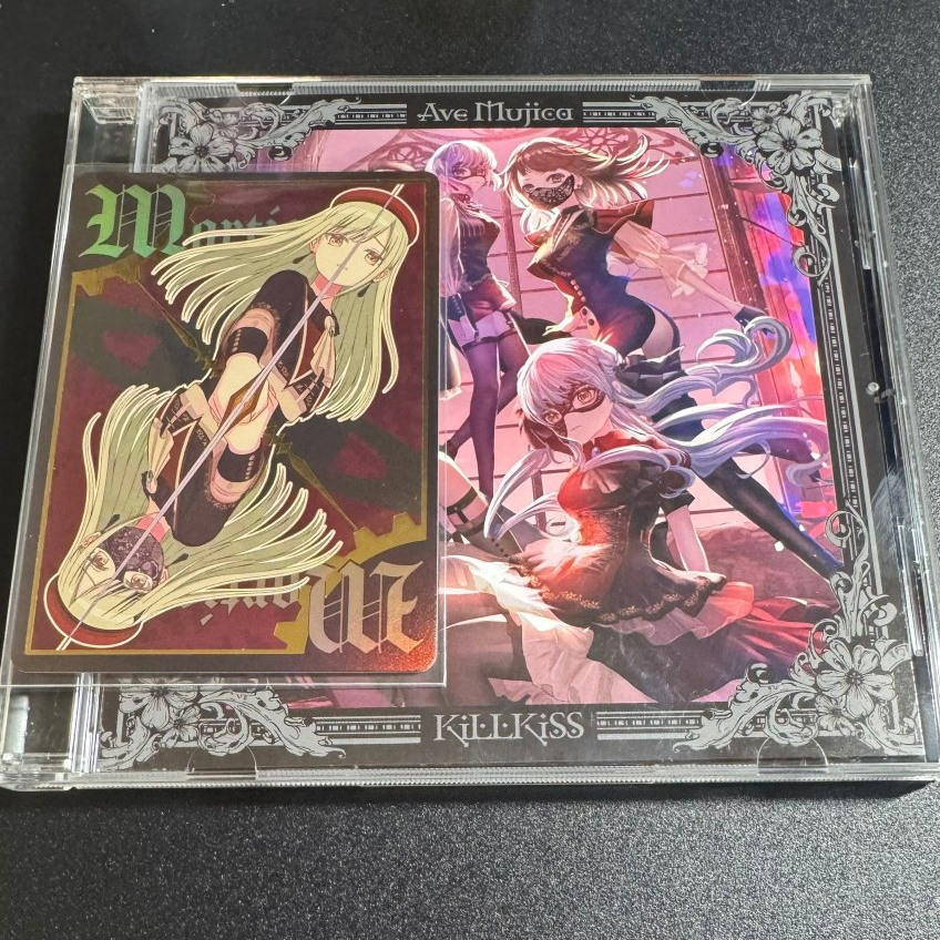 現貨Ave Mujica 單曲CD - KiLLKiSS 全新未拆有特典小卡/ 動畫邦邦BanG