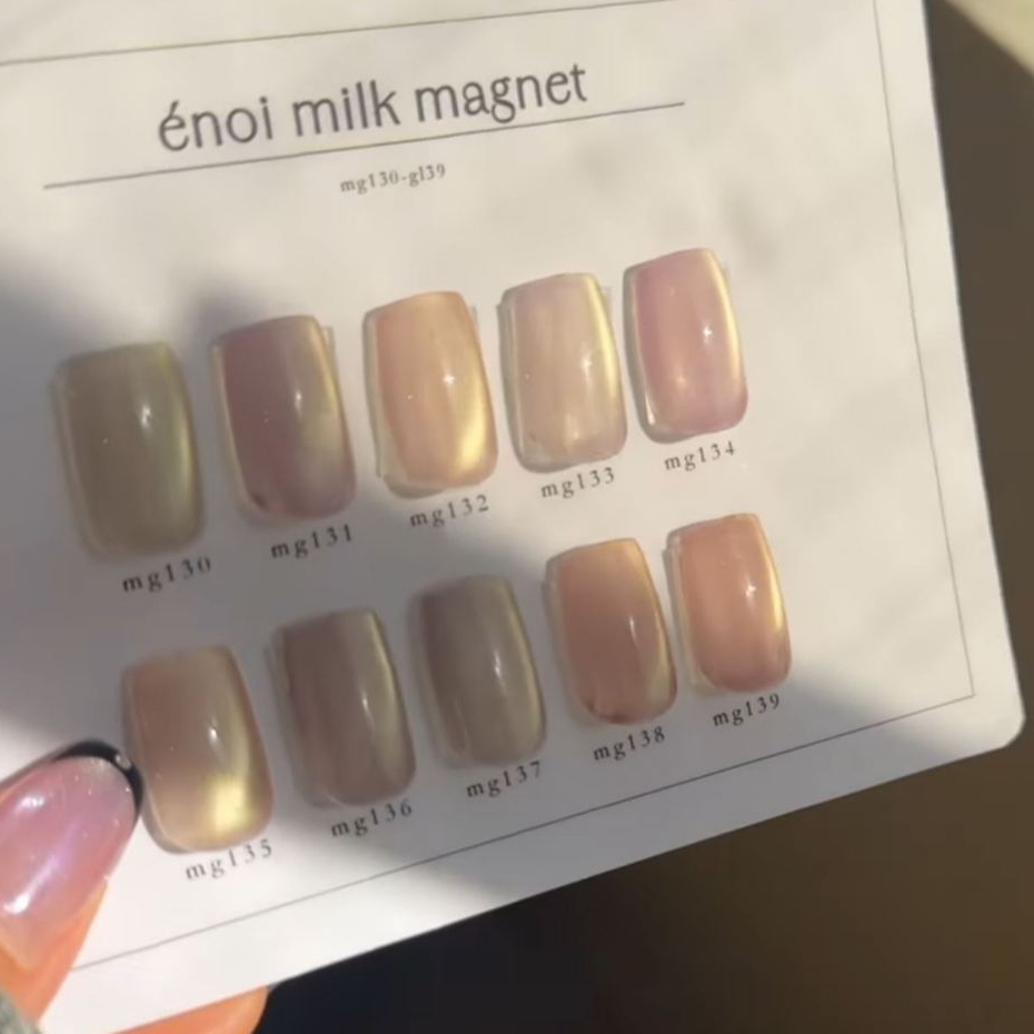 enoi milk magnet gel mg130-139 10色セット enoi milk magnet gel mg130-139 10色セット（ella BY SHINYGEL