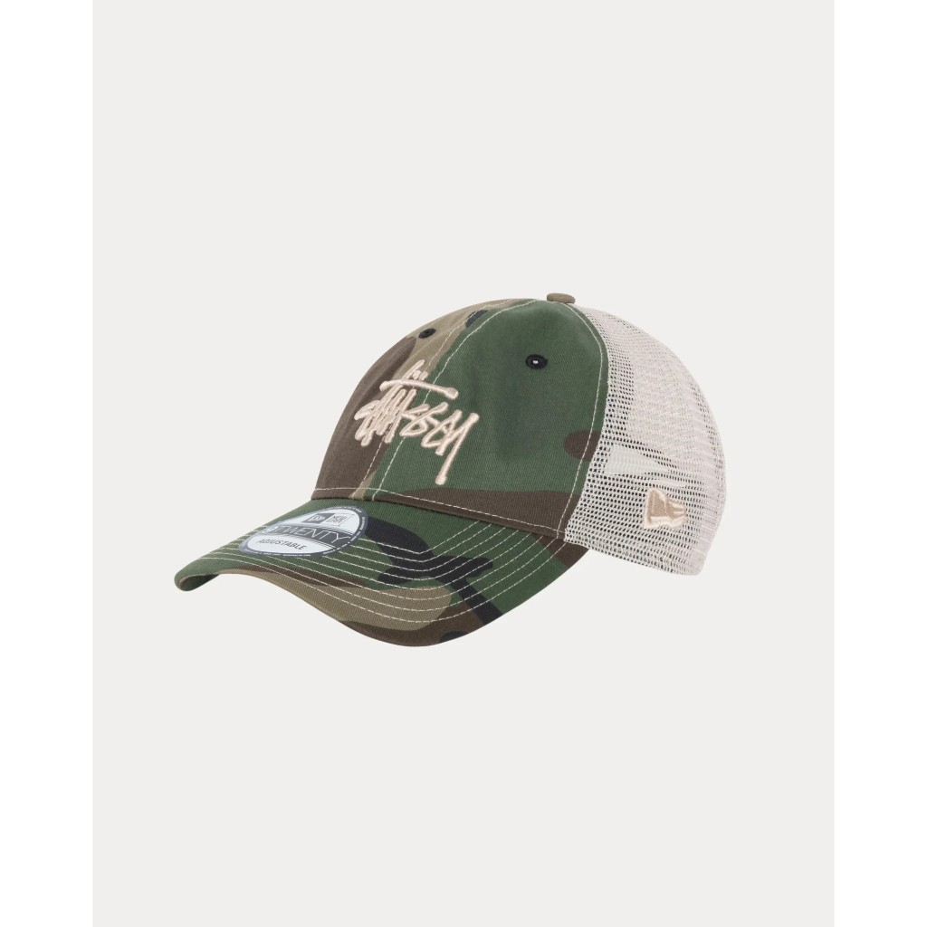 Stussy NEW ERA 9TWENTY BASIC TRUCKER 迷彩 STUSSY NEW ERA 9 TWENTY BASIC TRUCKER 迷彩