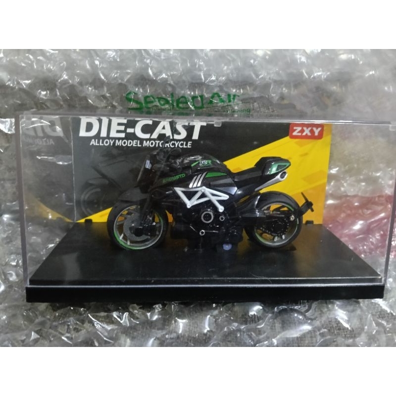 ZXY/合金壓鑄摩托車模型/迴力摩托車/附展示盒（全新） | 蝦皮購物
