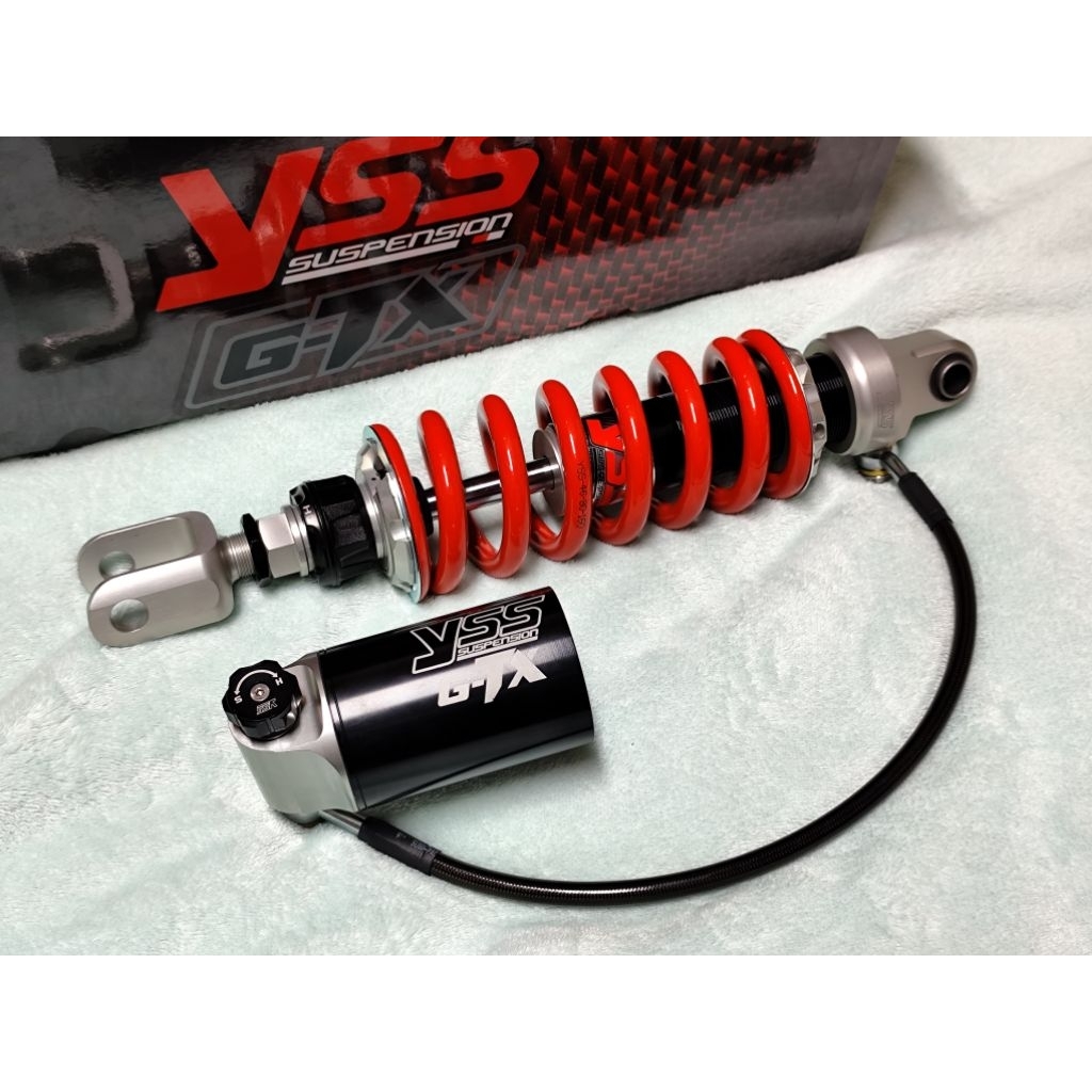 yss 320mm Gtx ninja250 ninja300 zx 避震器阻尼可調氣瓶掛瓶單槍後避
