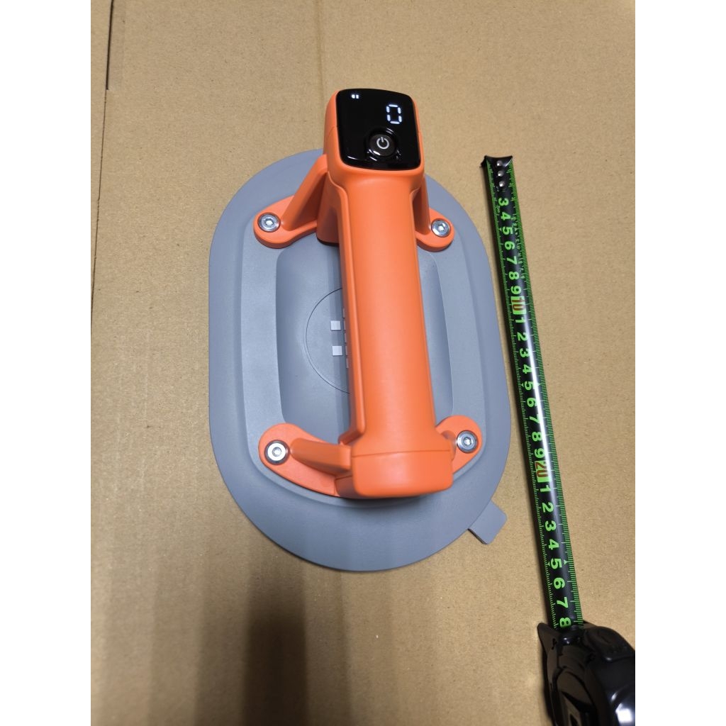 (億展工具) 2025新版橘色 十井sc702 最強吸盤 現貨 淺毛面用 電動智能數位自動補氣 玻璃 磁磚 吸盤 | 蝦皮購物