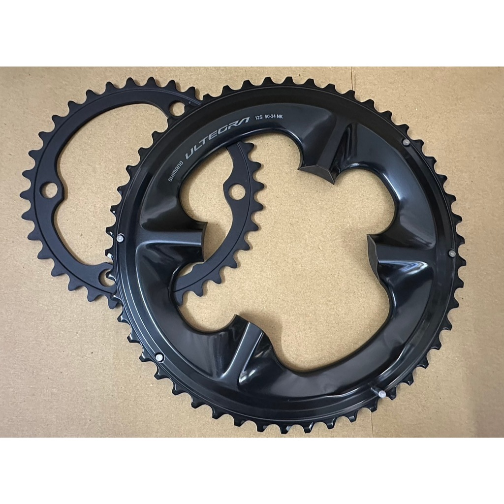 SHIMANO ULTEGRA FC-R8100 2X12速齒片組50+34T 52+36T 46+36T 雙盤專用