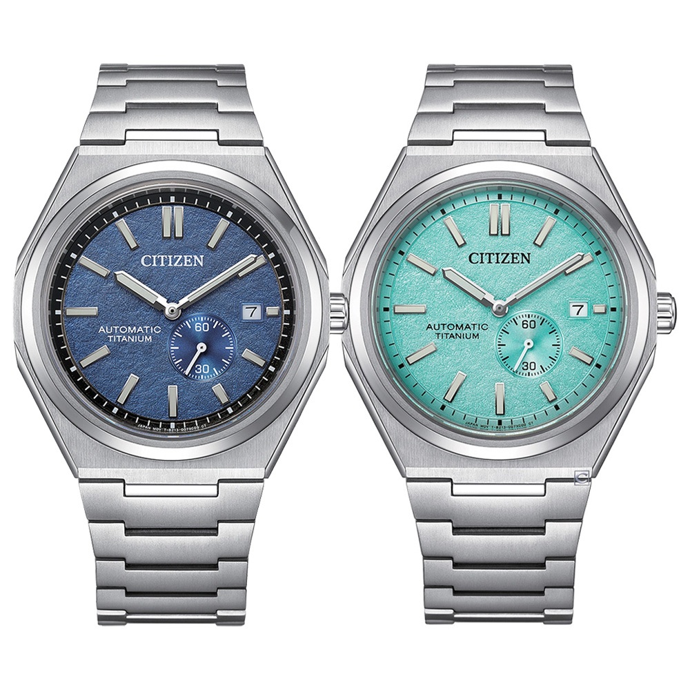 CITIZEN 星辰Super-Titanium Forza 小秒針超級鈦機械錶40.5MM NJ0180