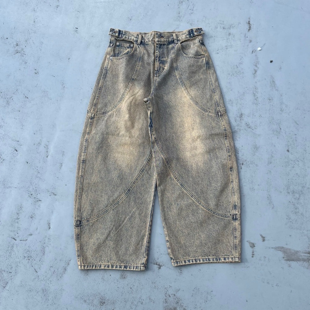 9090 Yoke Denim Ballon Pants | 蝦皮購物