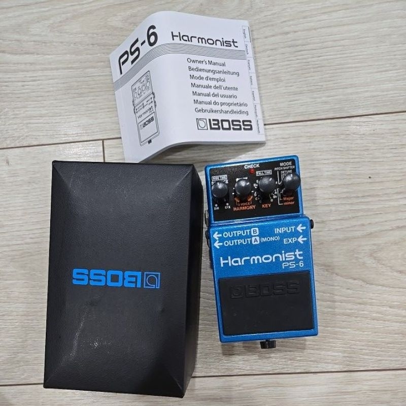 【美品】 BOSS PS-6 Harmonist 台湾製 Boss PS-6 PS6 Harmonist 效果器吉他| 蝦皮購物