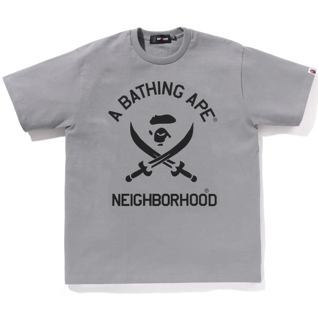 NEIGHBORHOOD X BAPE A BATHING APE NBHD TEE #2 聯名猿人短T 短袖楠希