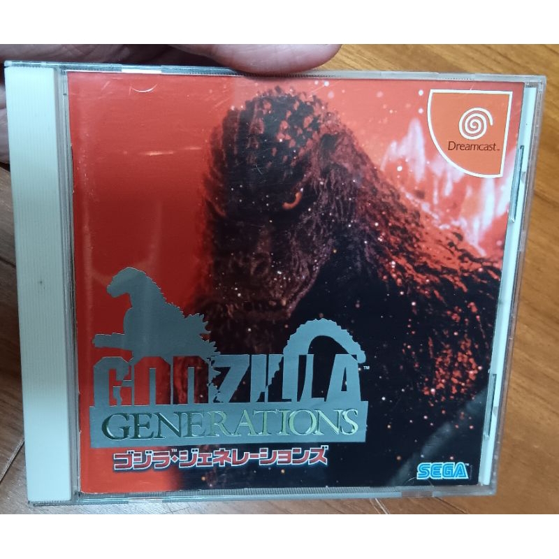 DC Godzilla Generations 哥吉拉世代 日版 盒書完整 SEGA DREAMCAST | 蝦皮購物