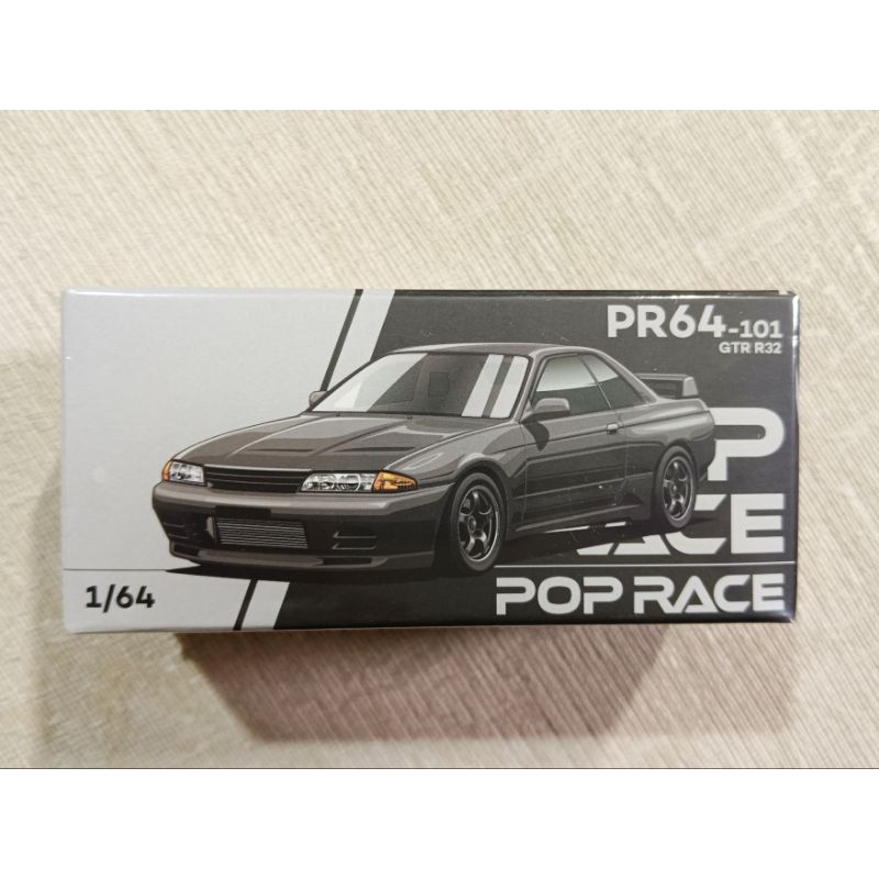 POP RACE # 101 GTR R32 #1/64 模型 | 蝦皮購物