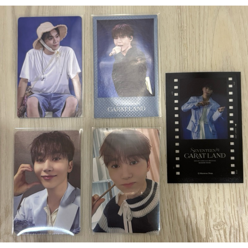 珍しい  現貨拆售］2024 SEVENTEEN in CARAT LAND 克拉島回憶錄小卡含VOD タレントカード