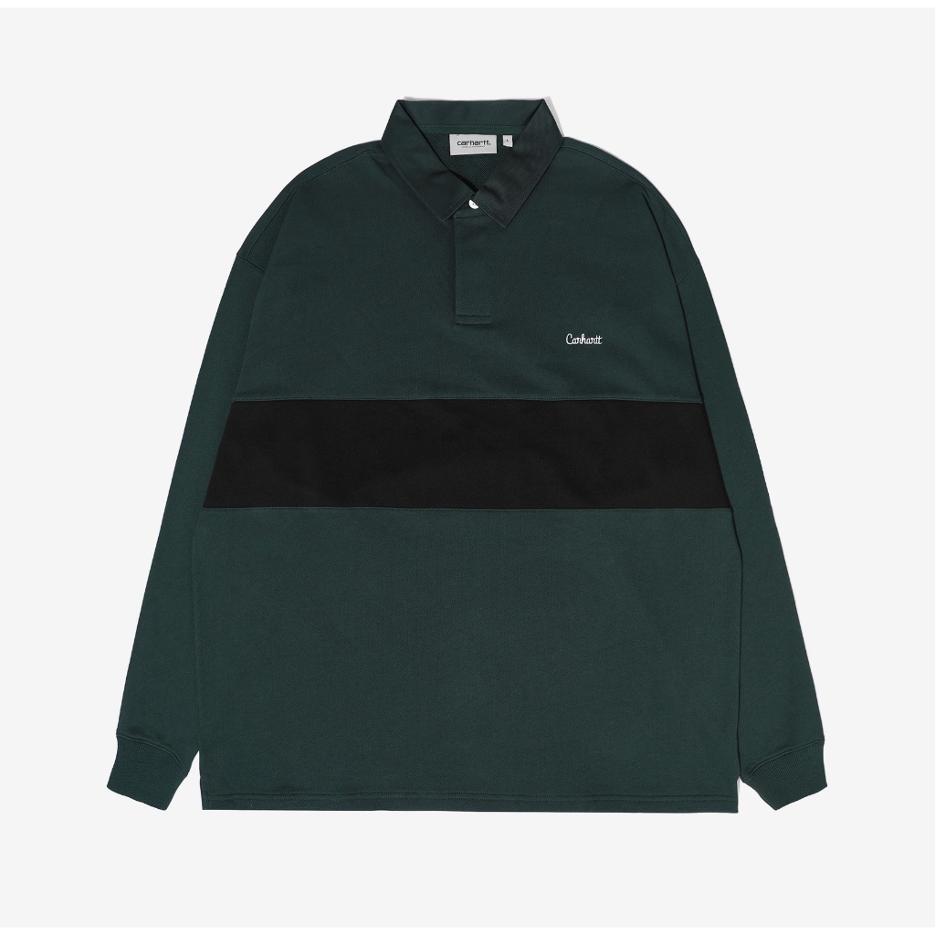 CARHARTT★L/S DENNIS POLO★2色 日青> 全新Carhartt WIP L/S DENNIS POLO city boy風寬版長袖