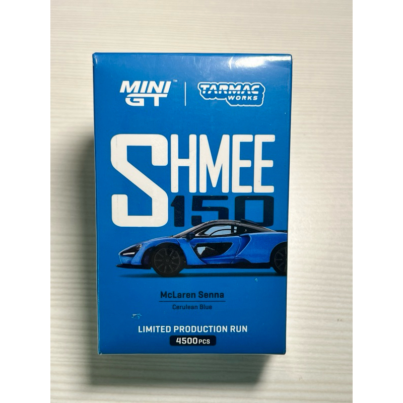 MINI GT 272 McLaren Senna Cerulean Blue Shmee 150, Scala 1:64, Edizione Limitata - Foto 2