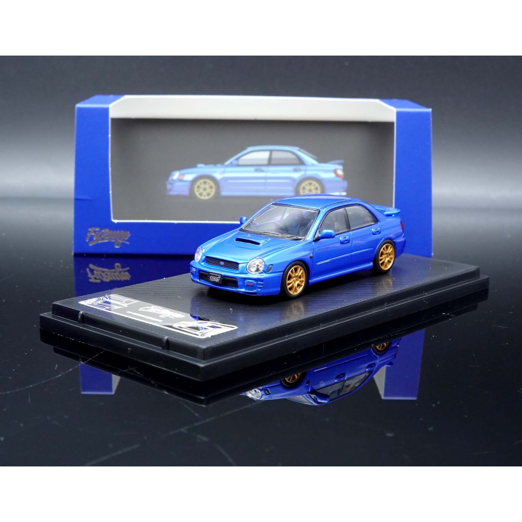 Modellino Auto Furuya 1:64 Impreza WRX STi Berlina Mk2 GD/GG - Foto 6