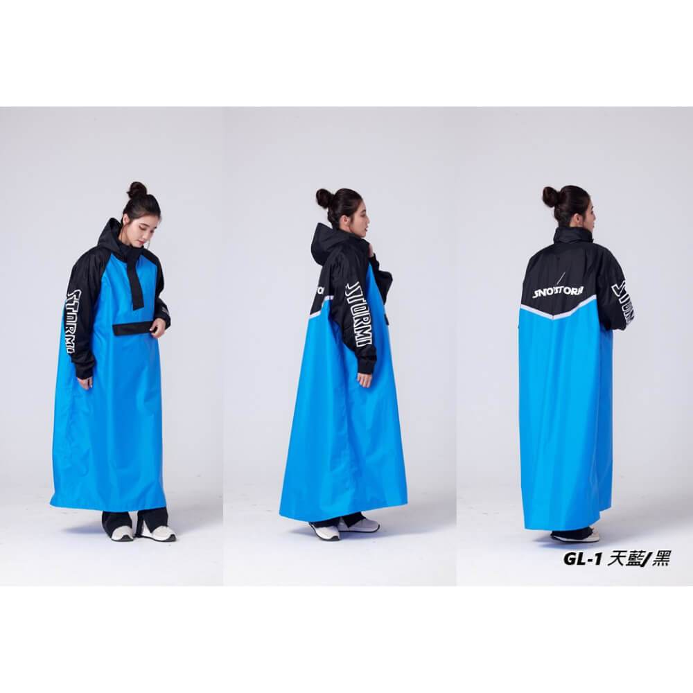 SNOWSTORMI【GL-1 / 一件式機能防暴雨雨衣】20000mm 防水機車雨衣連身